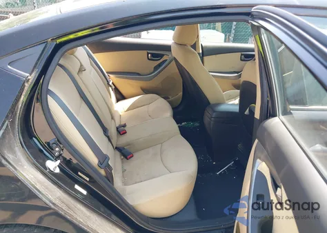 2013 Hyundai Elantra Gls z USA, uszkodzony, nr VIN KMHDH4AE3DU646610